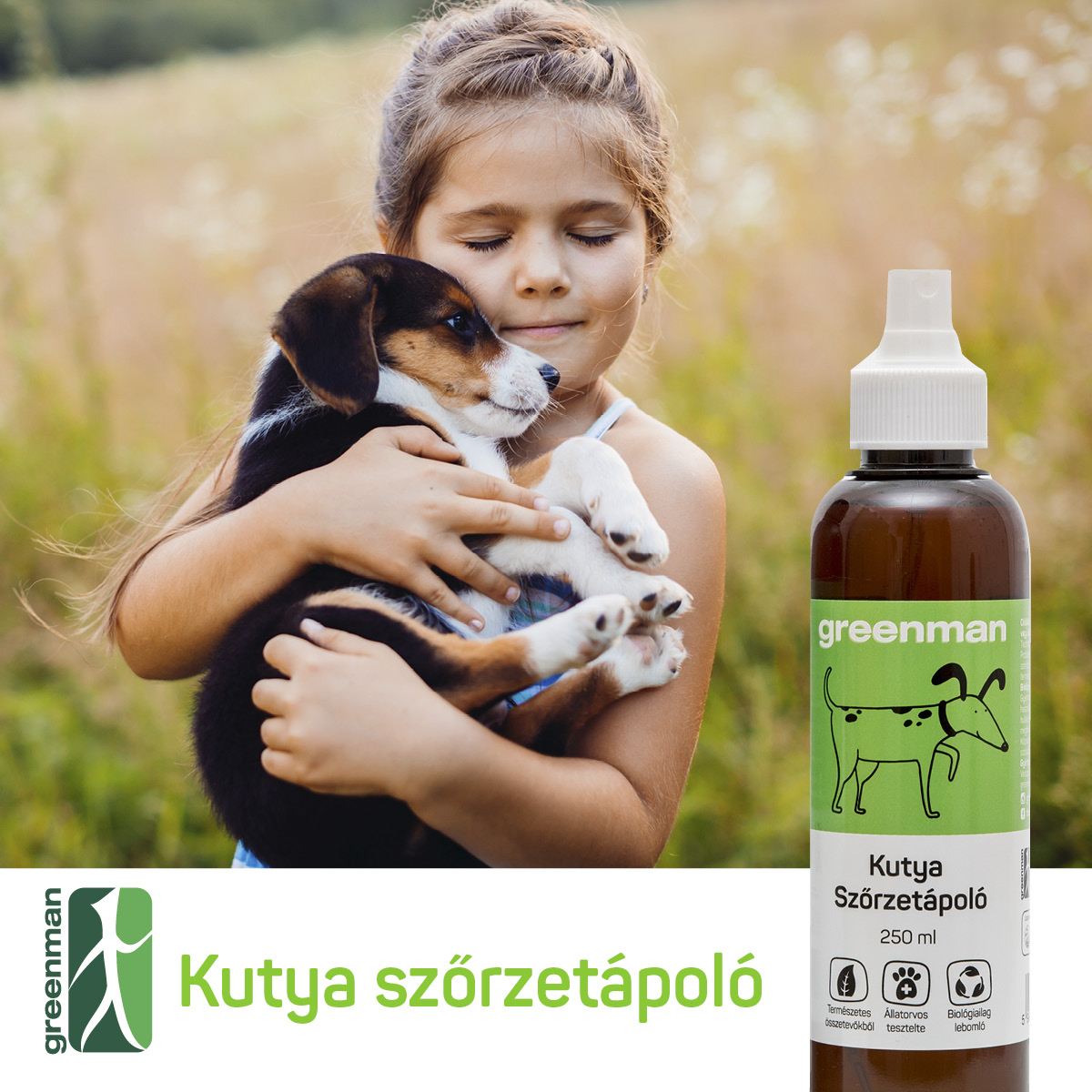 1200px_greenman_kutya_cica4 Greenman Kutya Szőrzetápoló 250ml - Image 3