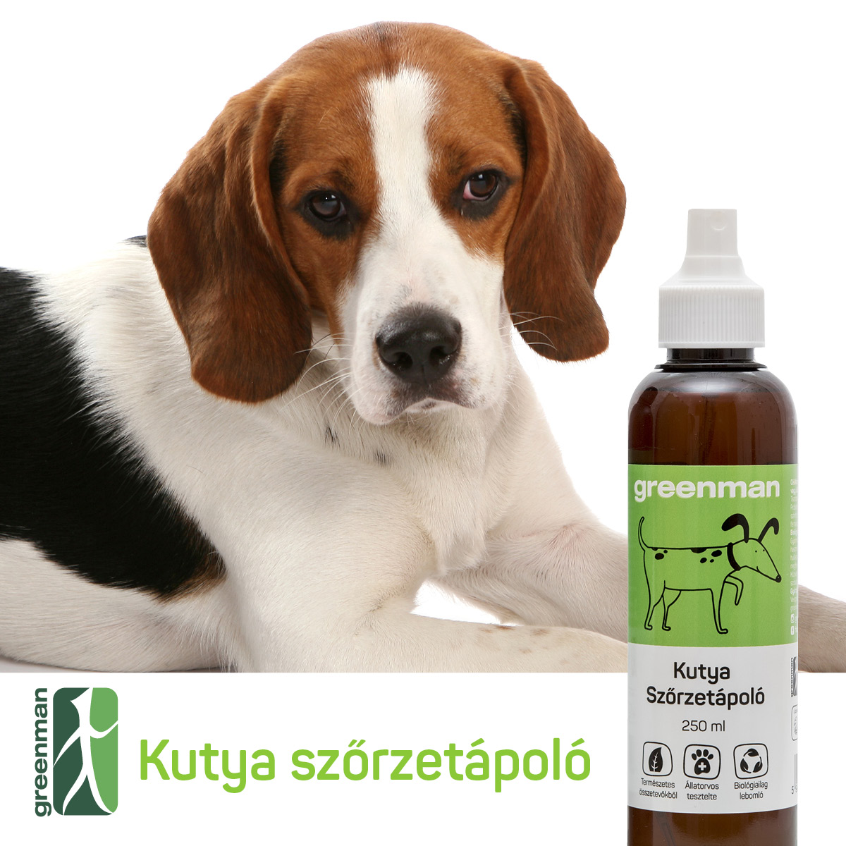 1200px_greenman_kutya_cica5 Greenman Kutya Szőrzetápoló 250ml - Image 2