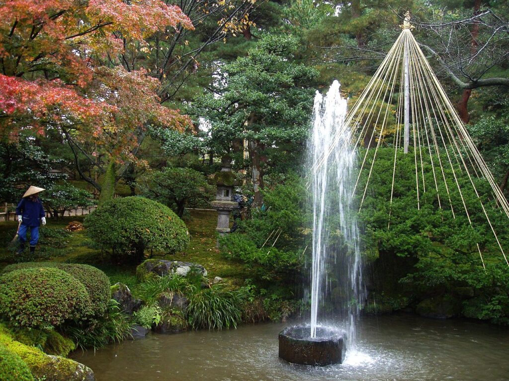Kerti tó ötletek, Rod Allday / The Magnolia Fountain in Trewithen Gardens